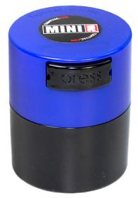 Boite MINIVAC Couvercle Bleu Foncé / Corps Noir 0,12L 40g